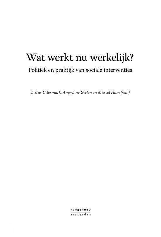 Wat werkt nu werkelijk