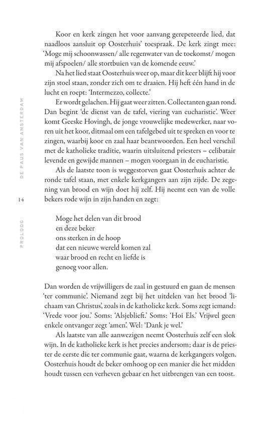 Tekst over de Eucharistie en de symboliek van brood en wijn.