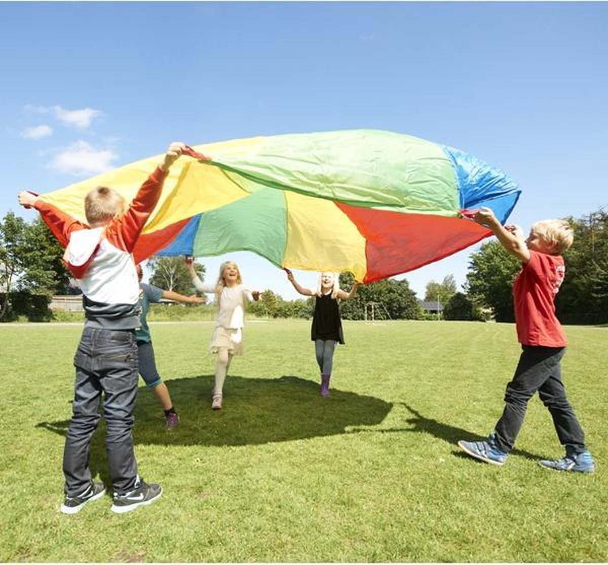 Gonge Parachute 7m - Leersysteem - Educatief Speelgoed - Motoriek