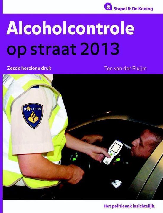 Cover van het boek 'Alcoholcontrole op straat  / 2013'