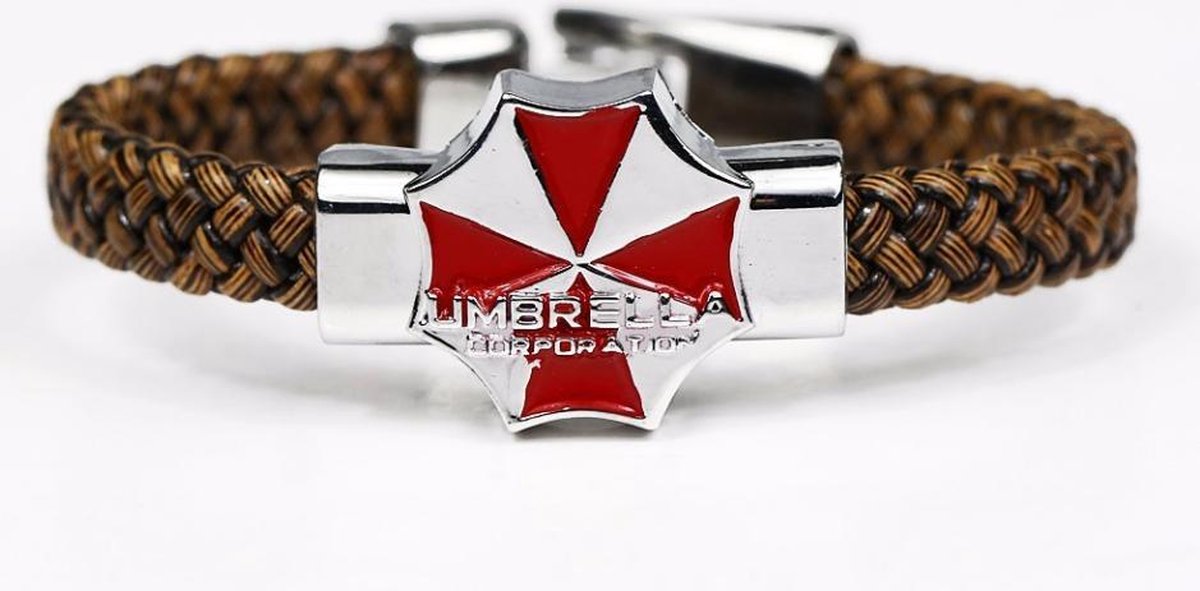 Resident Evil armband Umbrella logo wristband + Geschenkzakje