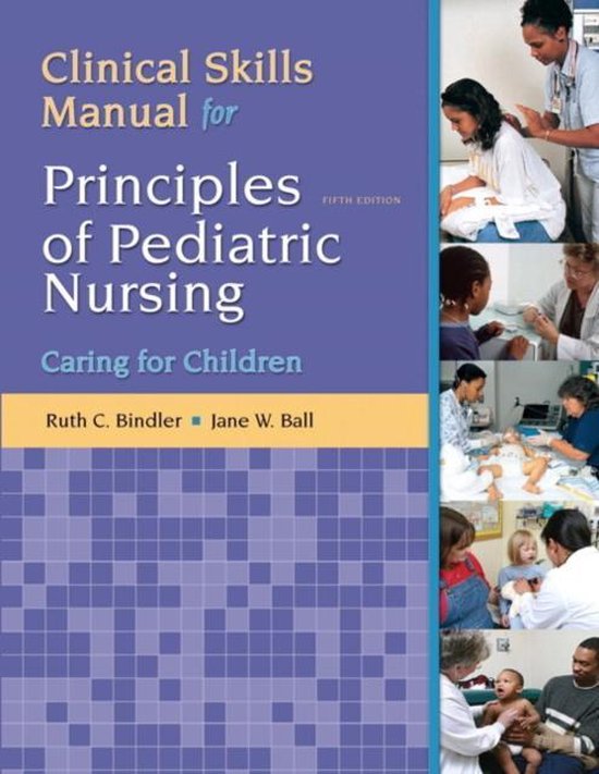 Clinical Skills Manual For Principles Of Pediatric Nursing