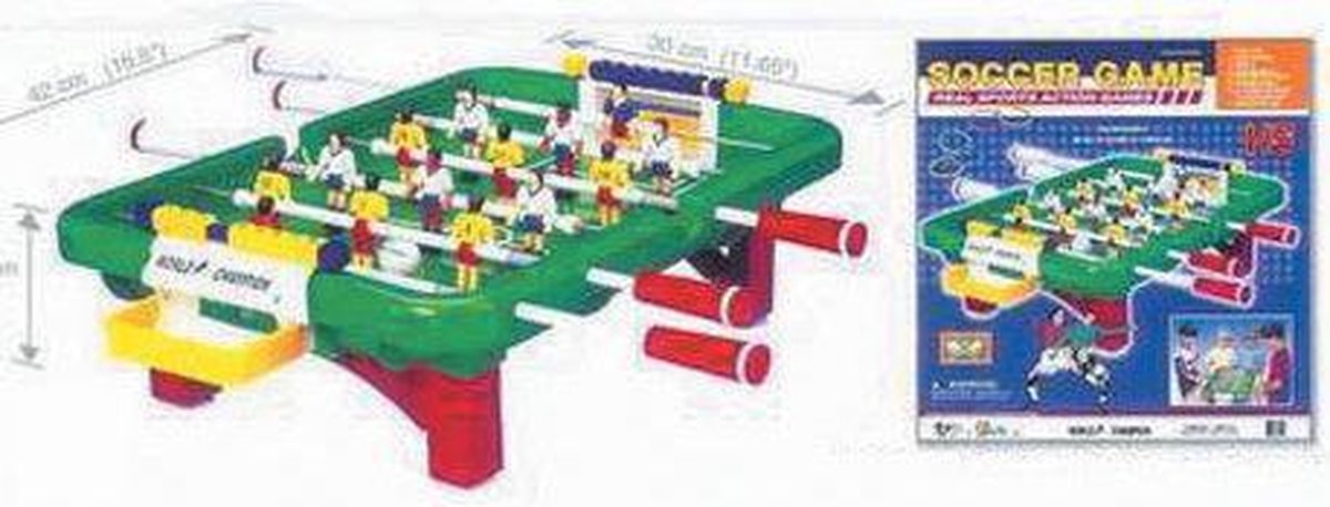 Voetbaltafel Klein - Soccer Spel - Toys games - Merkloos