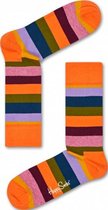 Happy Socks Stripes Orange - Multi - Maat 36-40