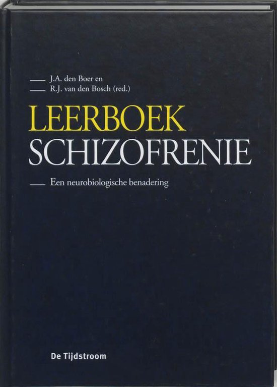 Cover van het boek 'Leerboek schizofrenie / druk 1'