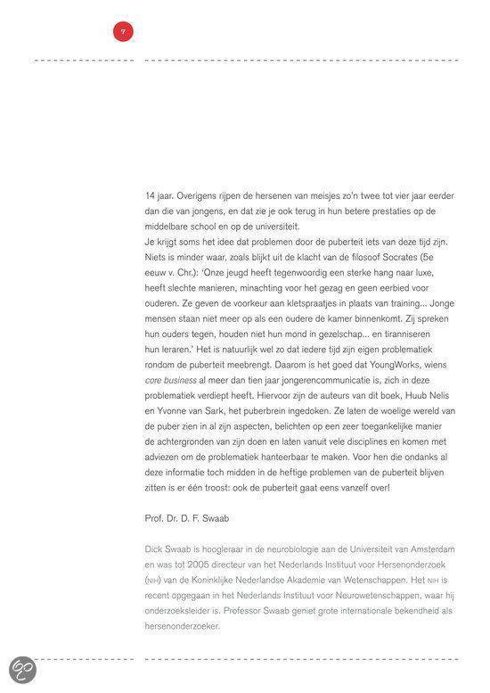 Puberbrein binnenstebuiten