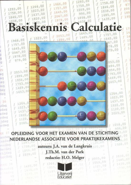 Basiskennis calculatie - J.A. van de Langkruis | Respetofundacion.org