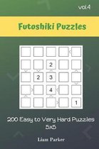 Futoshiki Puzzles - 200 Easy to Very Hard Puzzles 5x5 vol.4
