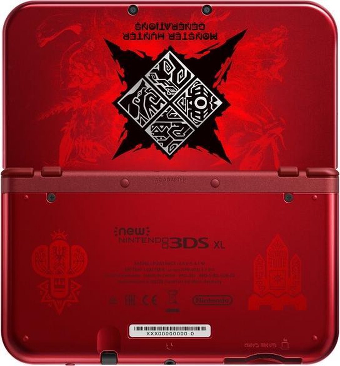 New Nintendo 3ds Xl Monster Hunter Generations Edition