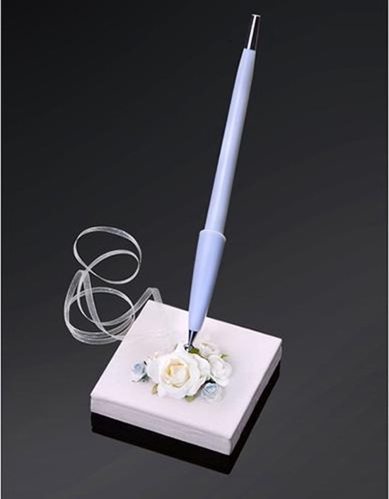 erotisch aluminium Begrip Pen met houder flower | bol.com