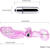 Vingervibrator – roze – g-spot vinger hand vibrator