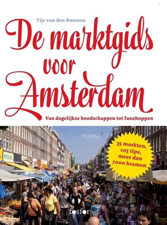 De marktgids voor Amsterdam - cover