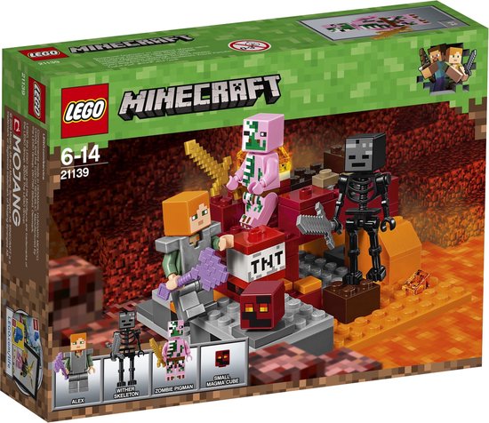 LEGO Minecraft Het onderwereldgevecht - 21139 | bol