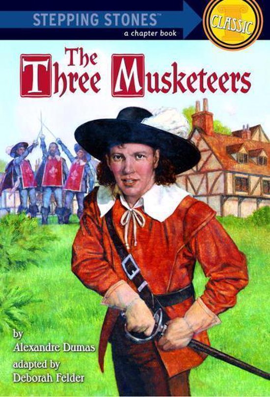 A Stepping Stone Book - The Three Musketeers - cover