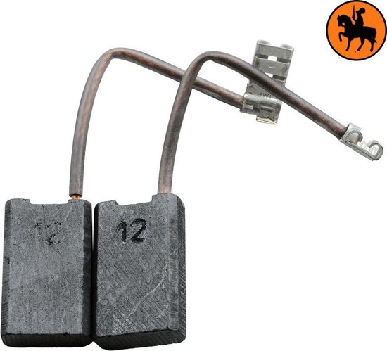 Jeu de balais de charbon pour Atlas Copco WSBA2000 - 6.3x12.5x20mm