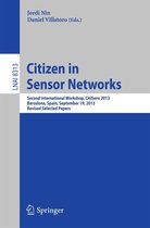 Lecture Notes in Computer Science 8313 - Citizen in Sensor Networks