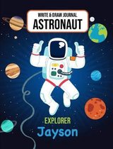 Write & Draw Astronaut Explorer Jayson