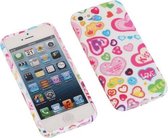 Kiss TPU back case cover cover voor Apple iPhone 5 / 5s / SE