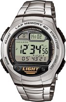 Casio W-734D-1AVEF - Horloge - 43 mm - Staal - Zilverkleurig