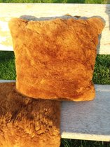 Alpaca kussenhoes gemaakt van alpacawol.