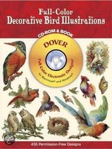 Full-Color Decorative Bird Illustra