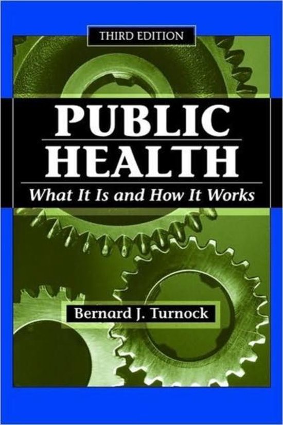Public Health | 9780763732158 | Bernard J. Turnock | Boeken | bol