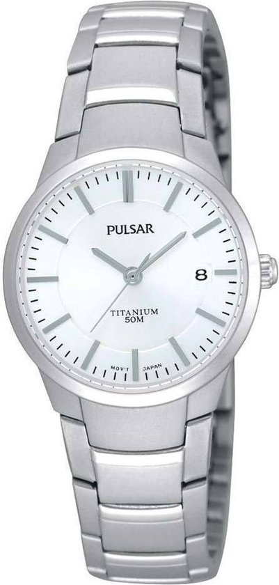 Pulsar PH7129X1 - Horloge - 30 mm - Zilverkleurig