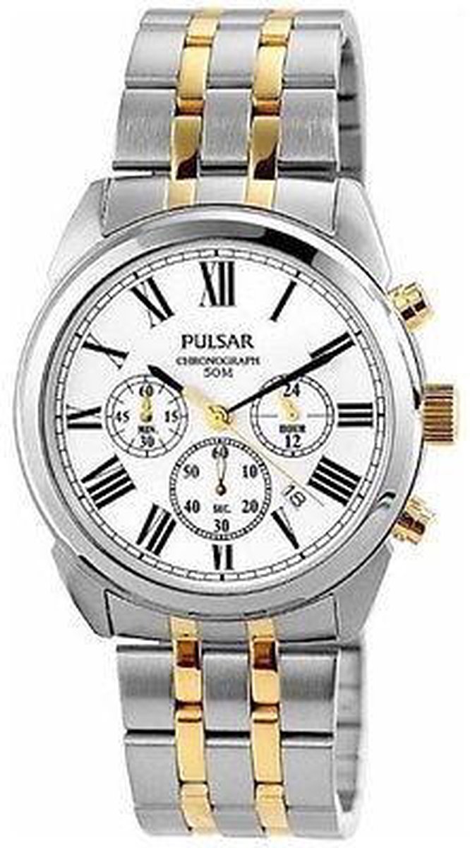 Pulsar horloge heren goud sale