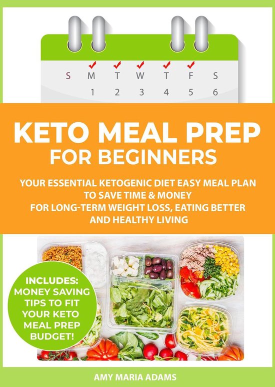 Keto Meal Prep for Beginners - cover