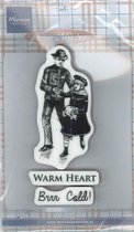 Cling Stamps Warm Heart