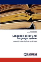 Language policy and language system