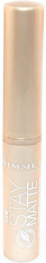 Rimmel London Stay Matte Concealer – Farbe 410 Beige, 24h Glanzkontrolle, Schweiß- & Feuchtigkeitsfest