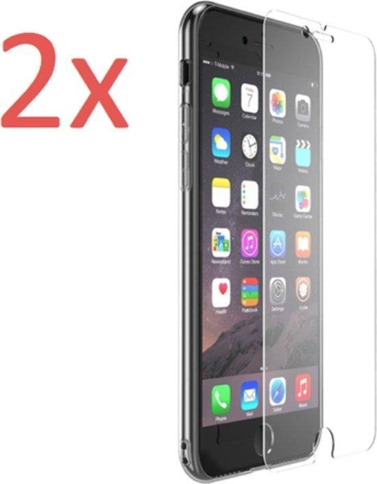 SMH Royal - 2 Stuks - iPhone 6 Screenprotector Glass Glazen | Tempered Gehard 2.5D 0.3MM 9H ( New Tech, Extra Sterk )