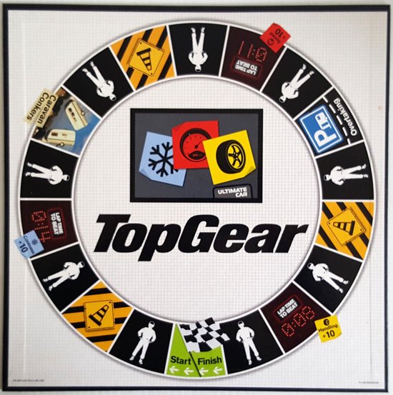 Thumbnail van een extra afbeelding van het spel Top Gear Topgear - bordspel