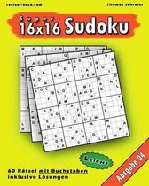 Leichte 16x16 Buchstaben Sudoku 04