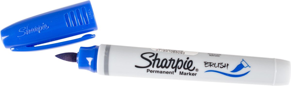 Sharpie Brush Tip Blauw