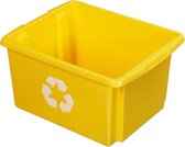 Sunware Nesta Eco Opbergbox - voor afvalscheidingssysteem - 32L - geel