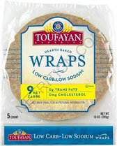 Toufayan Bakeries Low Carb/Low Sodium Wrap