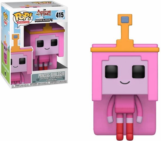 Foto: Funko pop animation adventure time princess bubblegum x minecraft 415