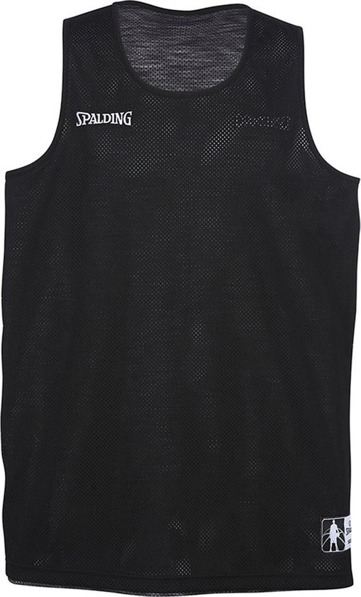 Spalding Street Reversible Shirt Heren - Grijs Gemeleerd / Zwart | Maat: M