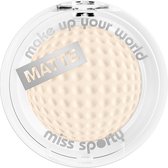 Miss Sporty Studio Colour Mono Eyeshadow Matte - 123 Chocolate - Oogschaduw