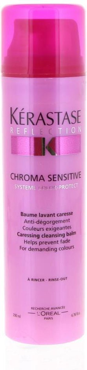 Kérastase Reflection Chroma Sensitive Baume Lavant Caresse Shampoo - 200 ml  | bol.com