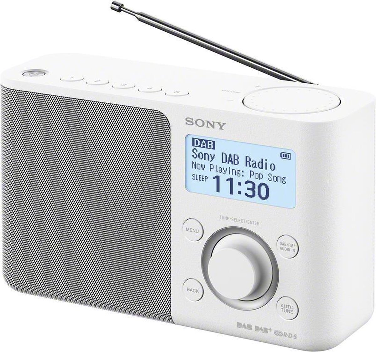 Sony XDR-S61D Wit