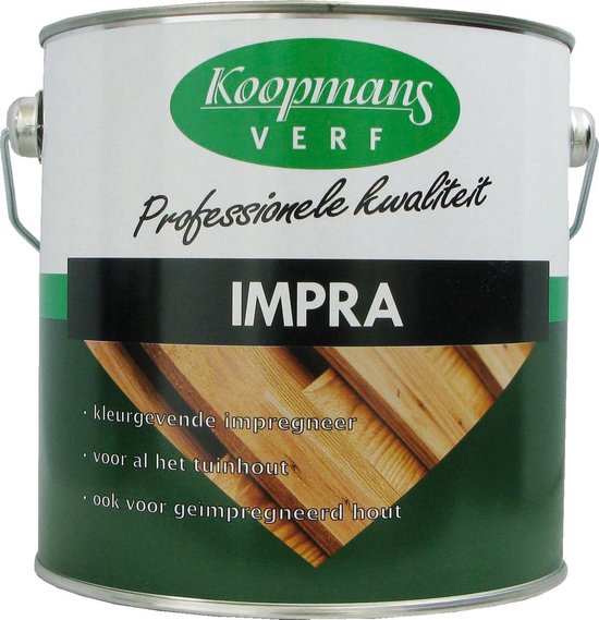 Koopmans Impra - Transparant - 2,5 liter - Donkergroen