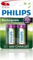 Philips C Oplaadbare Batterijen R14B2A300 - 2 stuks