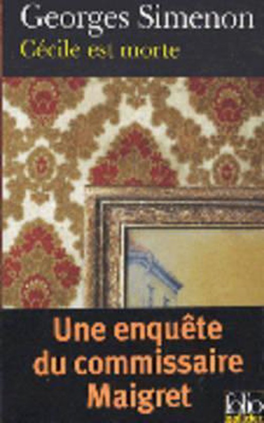 Cécile est morte, Simenon 9782070399574 Boeken bol