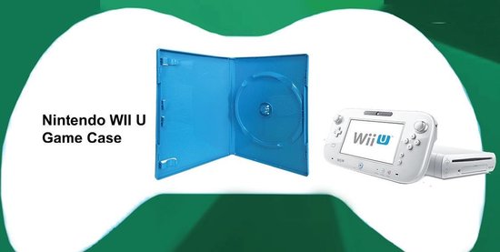 Couvercle de boîte de rangement Nintendo Wii U compatible pour le stockage  Jeux... | bol.com