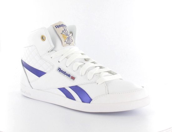 Reebok Fabulista Mid Varsity - Sneakers - Dames - Maat 42 - Wit;paars |  bol.com