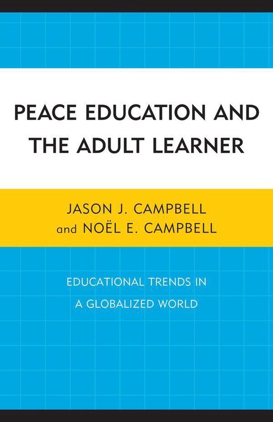 Peace Education and the Adult Learner - cover