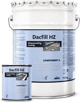 Rust-Oleum Dacfill HZ - 25 kg Grijswit (RAL 9002) Waterdicht Vloeistofmembraam